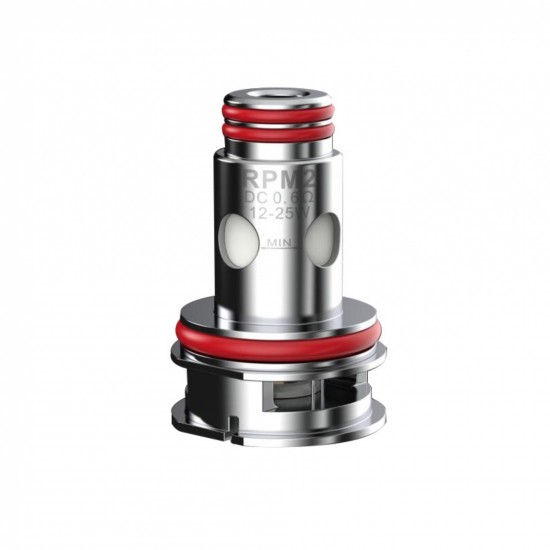 Smok RPM2 Coil 0.6ohm DC yedek kartuş atomizer başlığı kırmızı conta