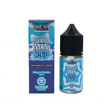 One Hit Wonder Island Man Iced Salt Likit 30ml One Hit Wonder Island Man Iced Salt Likit 30ml