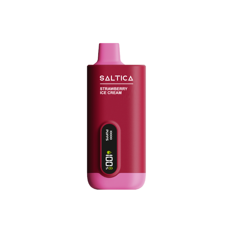 Saltica Ekranlı 10000 Strawberry Ice Cream Disposable Vape Bar