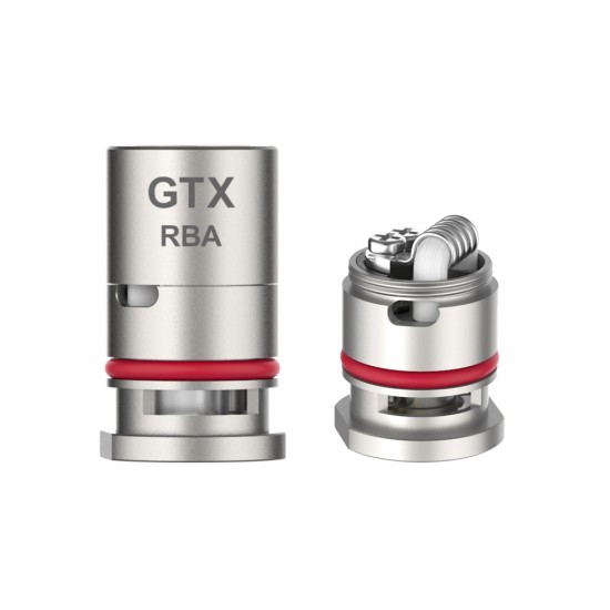 Vaporesso GTX RBA Coil Atomizer Yedek Parça Metal Gümüş RBA Başlık