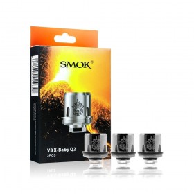 SMOK TFV8 X-Baby Q2 Coil 3'lü Paket Yedek Atomizer Başlık