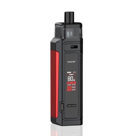 Smok G-PRIV PRO Pod Mod Kırmızı Siyah, 80W Güçlü Elektronik Sigara