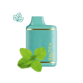 Saltica Leather 7000 Menthol Zero Disposable Vape Bar Saltica Leather 7000 Menthol Zero Disposable Vape Bar