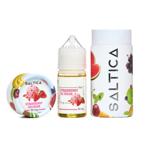 Saltica Strawberry Ice Cream Salt Likit 50mg Elektronik Sigara Likiti
