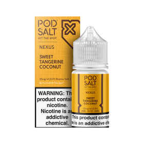 Pod Salt Sweet Tangerine Coconut Salt Likit Pod Salt Sweet Tangerine Coconut Salt Likit