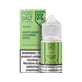 Pod Salt White Grape Cucumber Apple Salt Likit Pod Salt White Grape Cucumber Apple Salt Likit