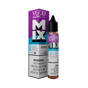 Vgod Blue Razz Mix Ice Salt Likit Vgod Blue Razz Mix Ice Salt Likit