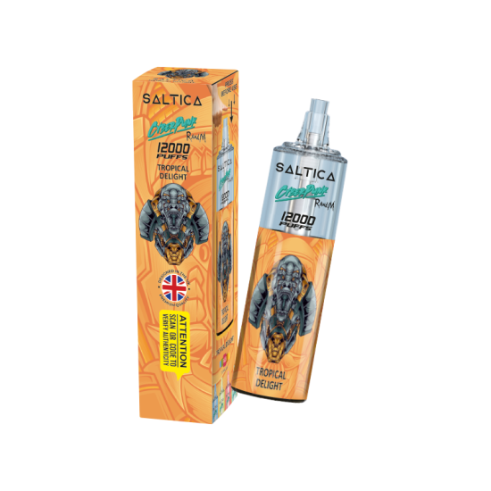 Saltica Cyberpunk 12000 Tropical Delight Disposable Vape Bar