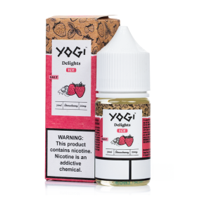 Yogi Delight Strawberry Ice Salt Likit Yogi Delight Strawberry Ice Salt Likit