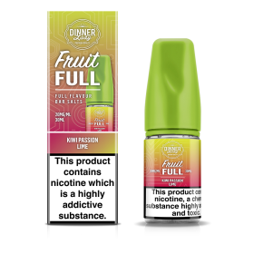 Dinner Lady Fruit Full Kiwi Passion Lime Salt Likit Dinner Lady Fruit Full Kiwi Passion Lime Salt Likit