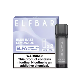 Elf Bar Elfa Blue Razz Lemonade Pod Kartuş Elf Bar Elfa Blue Razz Lemonade Pod Kartuş