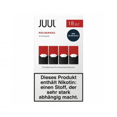 Juul Red Berries 1.7% Juul Red Berries 1.