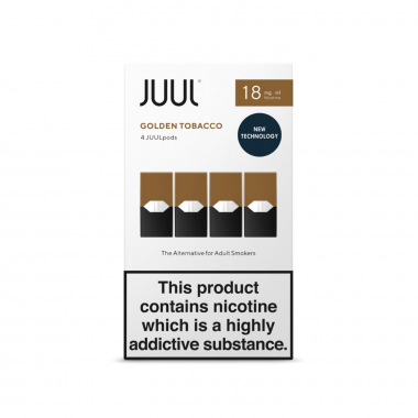 Juul Golden Tobacco 18 mg/ml Juul Golden Tobacco 18 mg/ml