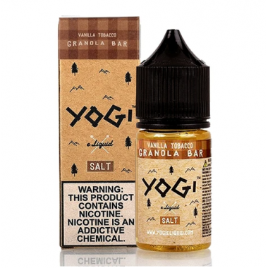 Yogi Vanilla Tobacco Granola Bar Salt Likit 30ml Yogi Vanilla Tobacco Granola Bar Salt Likit 30ml