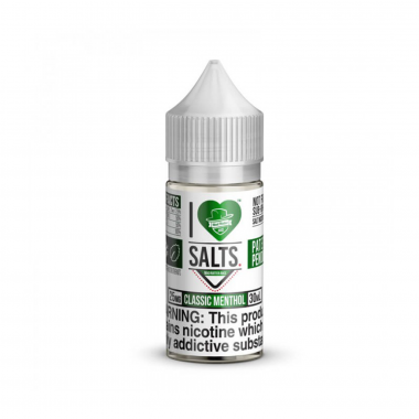 I Love Salts Classic Menthol 25mg Salt Likit 30ml şişe