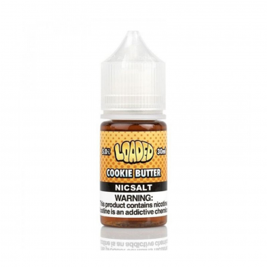 Loaded Cookie Butter Salt Likit 30ml Loaded Cookie Butter Salt Likit 30ml