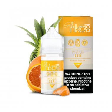 Naked Maui Sun Salt Likit 30ml Naked Maui Sun Salt Likit 30ml