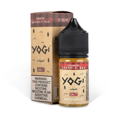 Yogi E Liquid Salts - Strawberry Yogi Salt - 30ml Yogi E Liquid Salts - Strawberry Yogi Salt - 30ml